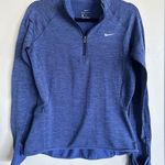 Nike  women’s purple 1/4 zip dri-fit long sleeve size small Photo 0