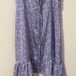 ZARA NWT  Purple Flower Cottagecore Feminine Babydoll Dress Size XS Photo 5