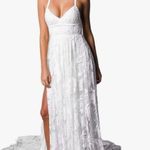 Ryanth. Women's Long Lace Wedding Dresses for Bride 2025 Simple Beach Wedding Dress with Train Boho Bridal Photo 1