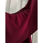 Windsor  Red Off Shoulder Ruffle Skater‎ Party Dress Large Photo 2