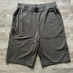 Eileen Fisher Pima Cotton Jersey Knit Walking Shorts in Gray Size XS Photo 0