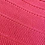 Herve Leger Candice Red Lipstick Dress Bodycon Photo 12