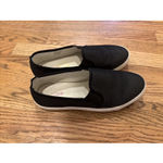 J.Crew Perforated Slip On Sneakers Loafer Shoe Slides Casual Black Size 9 M Photo 1