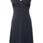 EXPRESS 🔥 Black V-Neck Spaghetti Strap Slip Dress Juniors LBD 90s Style🔥~7/8 Photo 0