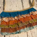 None Boho Ruffle Crossbody Bag EUC Photo 1