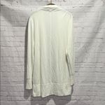 Athleta Pranayama Restore Wrap Cream Open Front Cardigan Sweater Woman’s Size L Photo 2