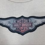 Harley Davidson Motorcycles Grey Logo Tshirt Gray Photo 2