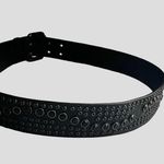 DKNY Black Women's Genuine Leather Belt Photo 0