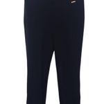 Rafaella Black Pull-on Ankle Pants Size XL Stretchy Black Pull-on Pants Photo 0