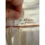 Veronica Beard  Braeton Tan White Dickey Blazer Jacket Officewear Linen size 14 Photo 12