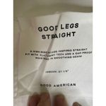 Good American Good Legs Straight White Jeans Size 2/26 NWT High Rise Photo 5