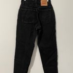 Levi's Vintage 550 Levi’s Black Mom Jeans Photo 5