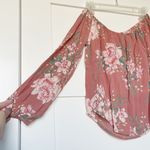 Billabong Mi Amore Ash Rose Off-Shoulder Top Photo 4