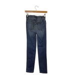 Spanx  XS Pull On Denim Straight Leg Jeans Vintage Indigo Stretch Photo 4