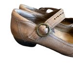 Taos Esteem Mary Jane Shoes Light Brown Strap Leather Perforated Size 7 Women's Photo 8