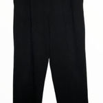 St. John Collection St. John Basics Santana Knit Pants Straight Pockets Pleated Pull On Black 4 Photo 0
