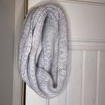 BCBGeneration Bcbg Gray Sparkle Knitted Infinity Scarf Photo 2
