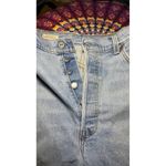 Levi's  Ribcage Cropped Flare Jeans High Waisted Light Wash Button Fly Sz 32 x 26 Photo 6