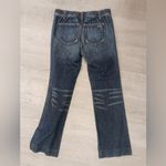 Old Navy  vintage inspired front pocket elasticwaist Maternity Jeans, UNDER BELLY Photo 1