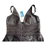 Cupshe NEW SWIMSUIT Women's LG 1PC Bathing Suit Tummy Control Mesh Adj. Straps Photo 6