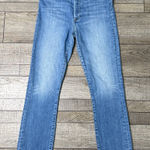 Black Orchid  Megan Light Blue Straight Leg Jeans Photo 0