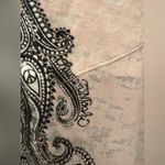 Lauren Moshi Hippie Pinkish Cream Sheer Women’s Long Sleeve Blouse Size XS/Small Photo 4