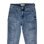 Kut From The Kloth Reese Ankle Straight Leg Cargo Jeans Stretch Workwear 4 Photo 1