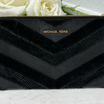 Michael Kors  Black Textured Wristlet / clutch Photo 0