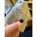 frame denim Frame Gray Distressed Organic Pima Cotton Elastic Tie Waist Jogger Pants Size XS Photo 9