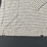 Old Navy  Womens Small White Blue Striped Long Sleeve Lightweight Sweater Top Photo 1