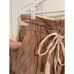 Free People Caraway Light at Sunrise Pants – Size 4 – Brown Striped Photo 4