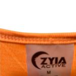 Zyia Lot 4 Athletic Tank Tops Size M Racerbacks Orange Coral Poppy White Camo Photo 4