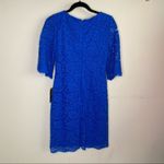 Ralph Lauren Blue Dress 3/4 Sleeve Lace Brand New with Tags NWT Womens Size 2 Photo 2