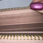 Furla  Saffiano Leather Made in Italy Zip Around‎ Wallet in Blush Photo 10