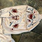 Harper Heritage  Blush Pink Balloon Sleeves With Embroidery Flowers Small Photo 12