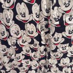 Disney  Vintage Mickey Unlimited 100% Silk Pajama Top Women's Size L Photo 5