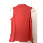 Adidas NWT  Ultimate365 Preloved Scarlet Solid Sleeveless Golf Polo Shirt Sz L Photo 2