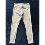 Athleta Womens High Rise Swirl Chaturanga 7/8 Yoga Pants Leggings Logo Sz M Photo 2