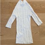 Banana Republic  - Mock Neck 3/4 Sleeve Top in Off White Photo 2