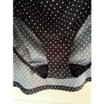 Cacique Swim by  Women’s 14 Black Polka Dot Skort New Photo 3