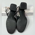 Madden Girl  Women's "Kitty" Block Heel Slingback Shoes Black/Black Patent-8M Photo 5