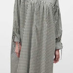 Kowtow Juno Dress Black and White Gingham Check Oversized shirt dress XS Photo 0