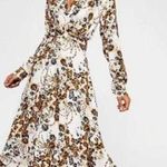 Free People Tough Love Floral Print Midi Shirt Dress Size 0 Lightweight **FLAW** Photo 0