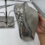 Whiting and Davis International Vintage Mesh Crossbody Bag Purse Silver Photo 7