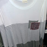 Lovely Melody Boutique Long Sleeve Top. NWOT White Size L Photo 0