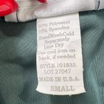 Passports Vtg. Velour Floral Print Button Up Top & Pants Set Green S/ M USA Made Photo 5