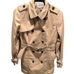 Carolina belle  Montreal double breasted tan trench coat women’s size XS Photo 0