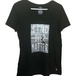 Danskin Now Women’s Short Sleeve Black Graphic V Photo 0