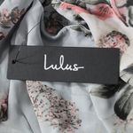 Lulus Verona Light Blue Floral Print Off Photo 3