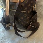 None Women’s Travel Fashion Backpack Brown Photo 6